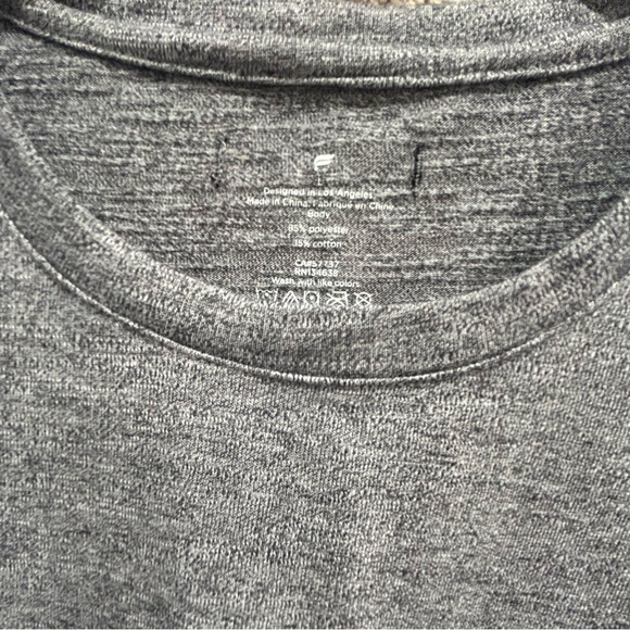 Fabletics Running Short Sleeve Shirt - Grey - Picture 2 of 3